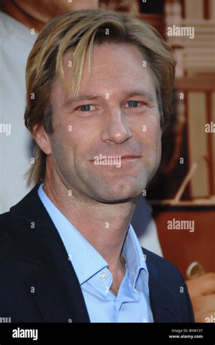 Aaron Eckhart at the NY Premiere of the Warner Brothers Film "No
