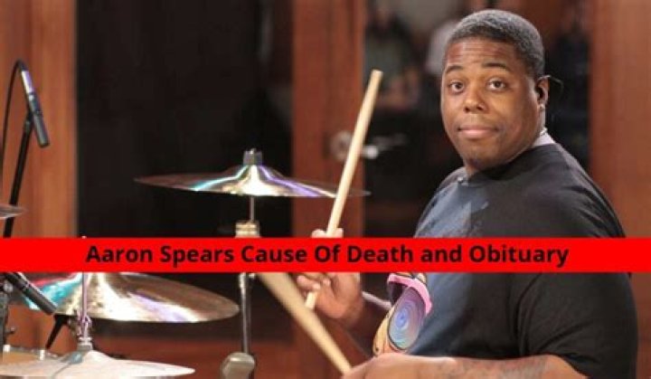 Aaron Spears Death Cause And Obituary Illness At Death