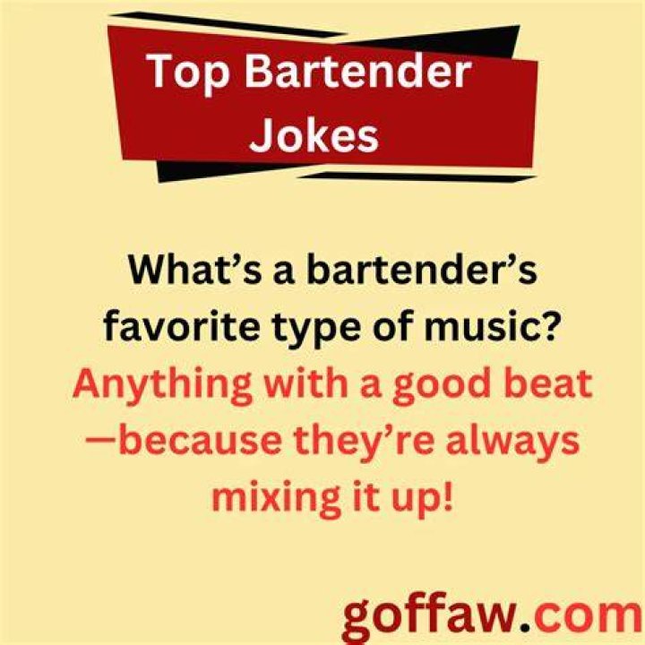 Bar Jokes, Bartender Puns, Beer and Wine Humor