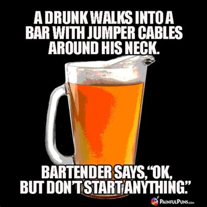 Bar Jokes, Drunken Puns, Bartender Humor 1