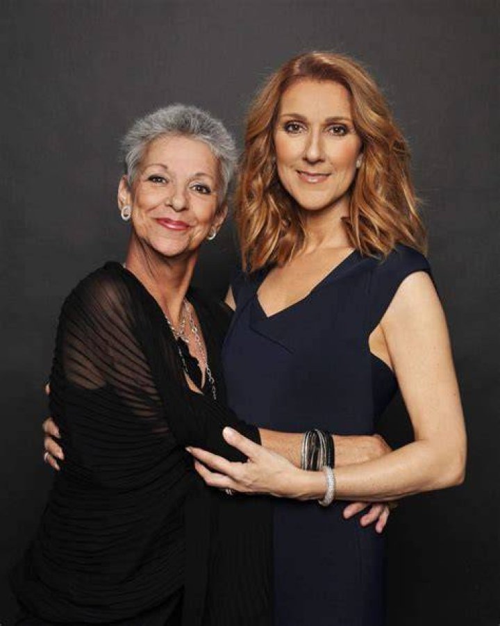 Celine Dion with Ghislaine Dion