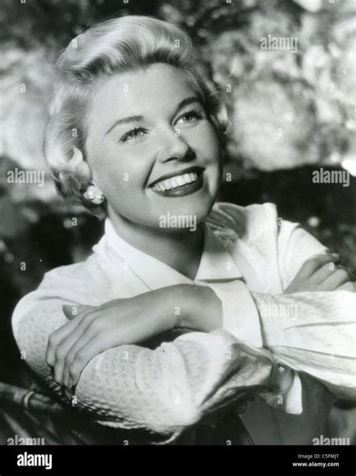DORIS DAY US singer actress with her first husband Al Jordan Stock