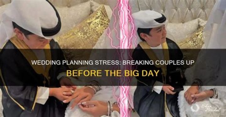 How many engaged couples break up?