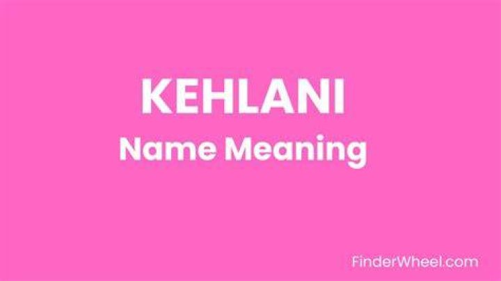 Kehlani Name Meaning, Origin, Popularity, Girl Names Like Kehlani