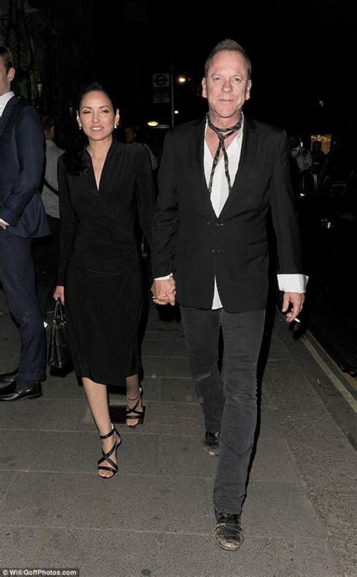 Kiefer Sutherland steps out with girlfriend Cindy Vela for first time
