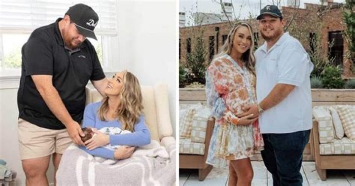 Luke Combs First Baby Boy With Nicole Hocking