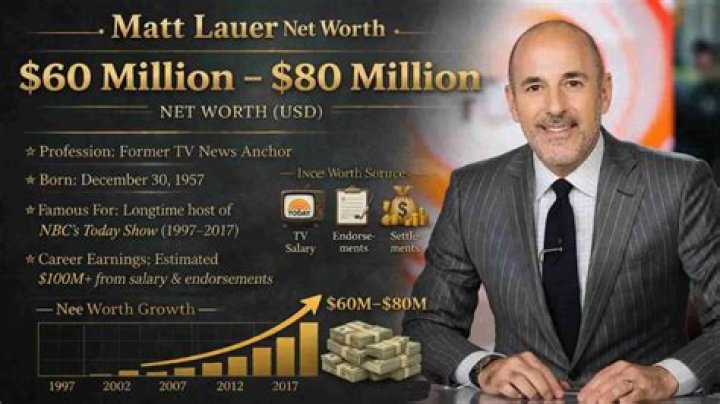 Matt Lauer Net Worth 2024 Age, Salary, House and NBC News