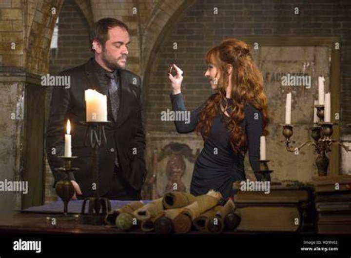 Ruth Connell holding Mark Sheppard's baby ^.^ 2 Supernatural actors
