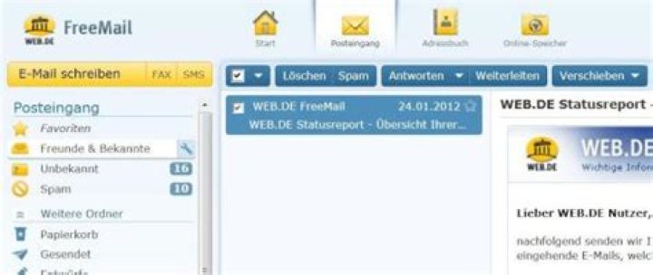 Sache Gepard Erfahren freemail postfach Verliere dich Geschwindigkeit