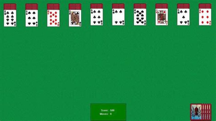 Spider Solitaire Windows Game Play free online games on PlayPlayFun