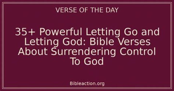 SURRENDERING CONTROL