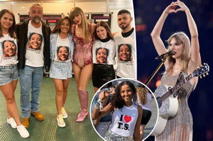 Taylor Swift Fan Taylor Swift In Black Outfit