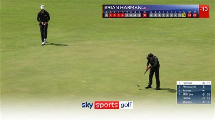 The Open Brian Harman 'strolls' to maiden major victory after 'perfect
